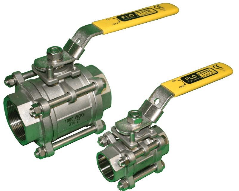 Ball Valve – 110-190 Series 3 PC SS