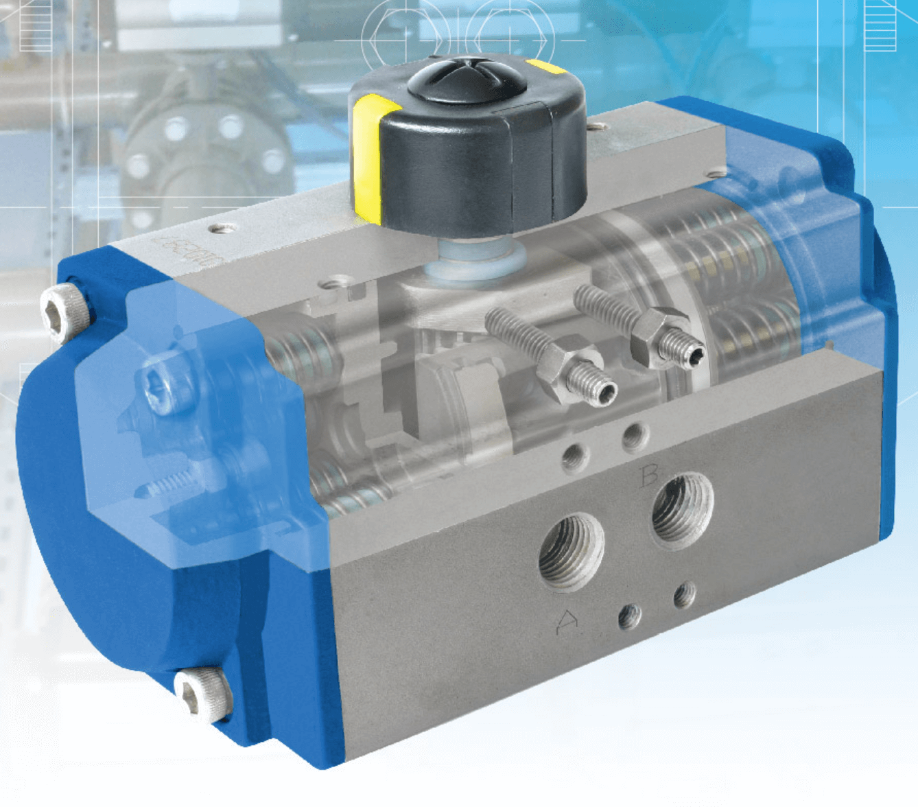 Pneumatic Actuator – Flo-Tite Air-Con C-Series