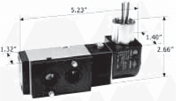 3-Way Explosion Proof Single Solenoid NAMUR Valve