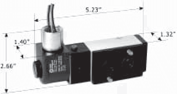 4-Way Explosion Proof Single Solenoid NAMUR Valve